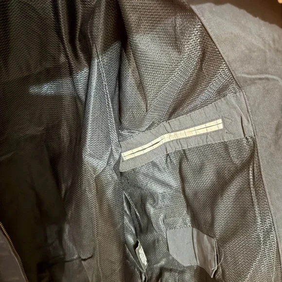 London Fog Dark Navy Microfiber Golf Jacket - Picture 9 of 10